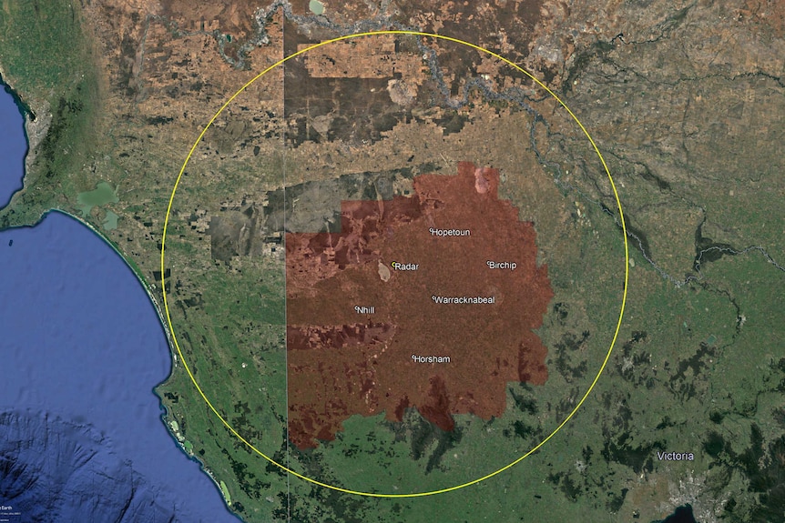 The new radar covers much of western Victoria.