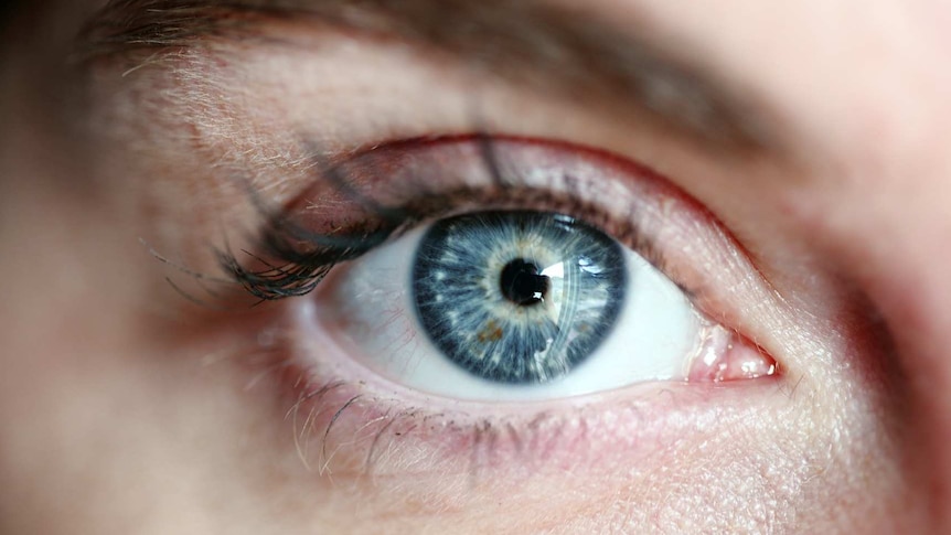 Close up of a woman's eye