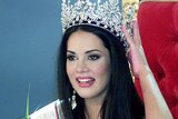 Monica Spear after being elected Miss Venezuela in September, 2004.
