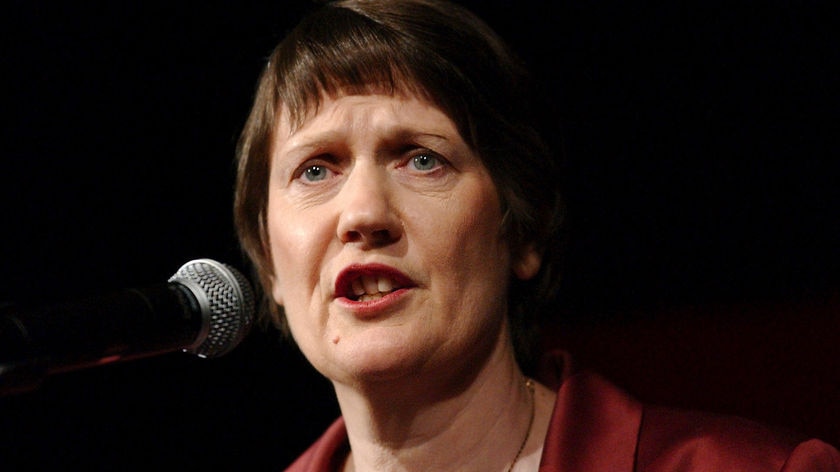 'Control freak': Helen Clark is taking it well.