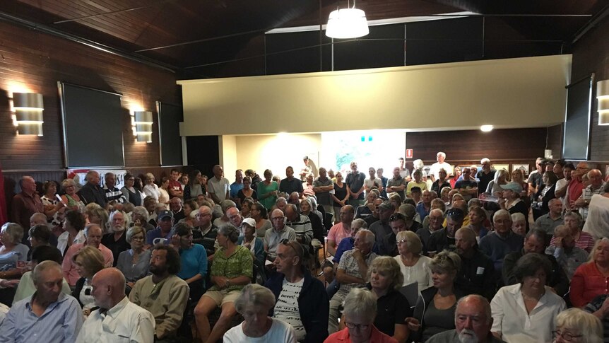 Triabunna residents meet over the proposed fish farm