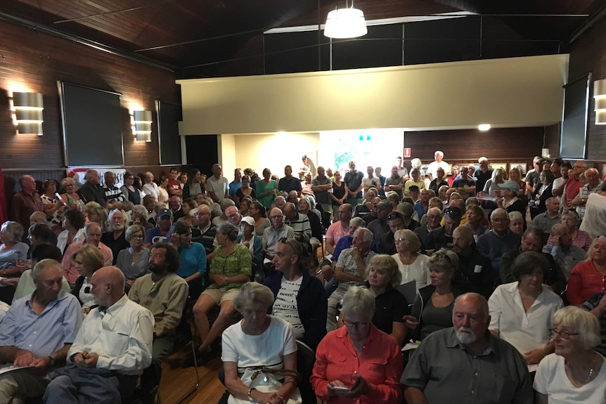 Triabunna residents meet over the proposed fish farm