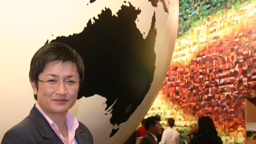 Penny Wong at the UN Climate Change Conference on December 10, 2009.