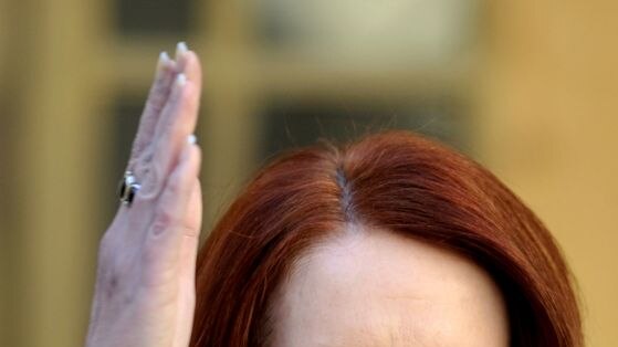 Ms Gillard says she will have no problem working closely with the man she deposed.