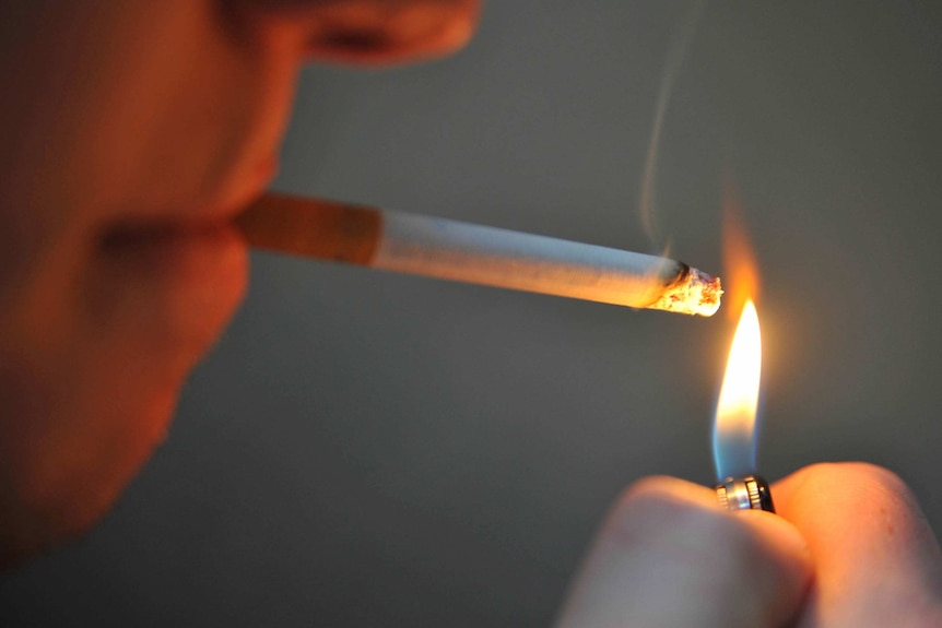 Cigarette smoker