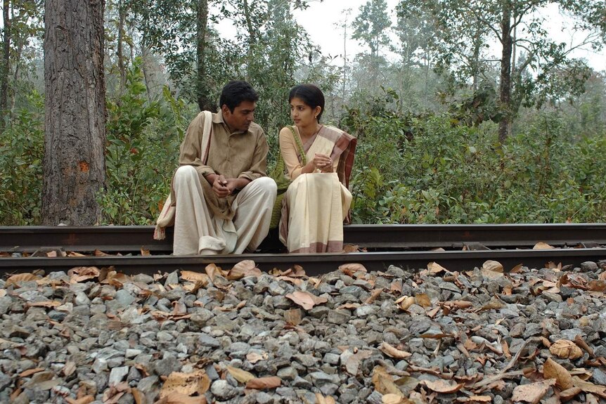 Indian actors Nawazuddin Siddiqui and Vega Tamotia in a still picture from the film Chittagong.