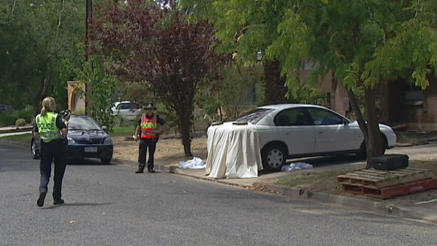 Driveway where aged care worker was killed