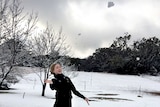 Fun in the snow in Stanthorpe