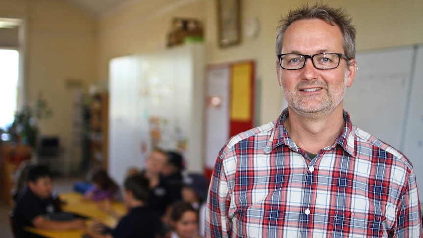 Taradale Primary School's principal Chris Burgess