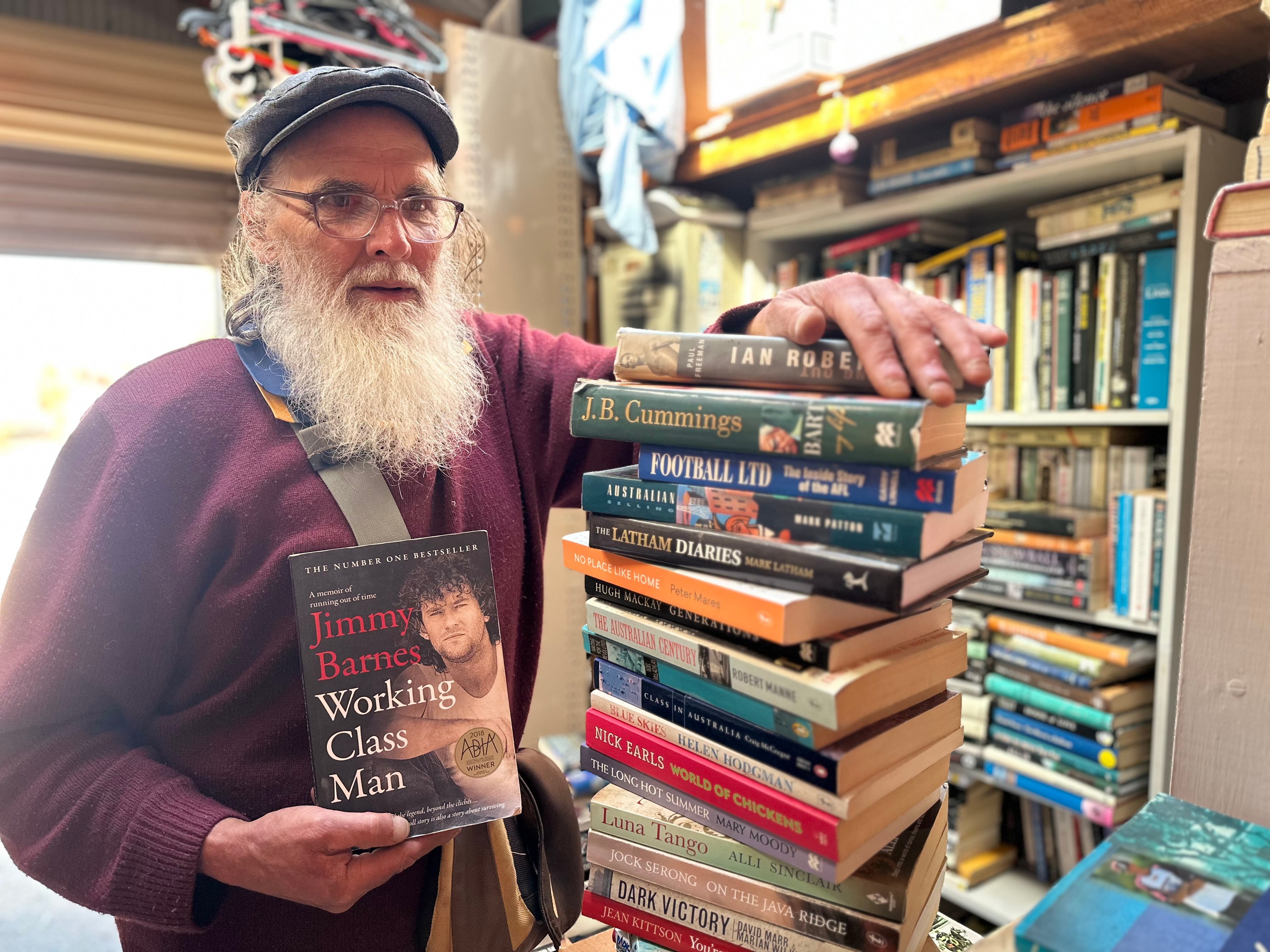 Central Victorian Michael Reid gives books a new chapter by saving them ...