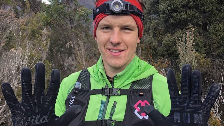 Trail runner Piotr Babis