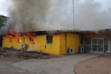 UNPG building torched
