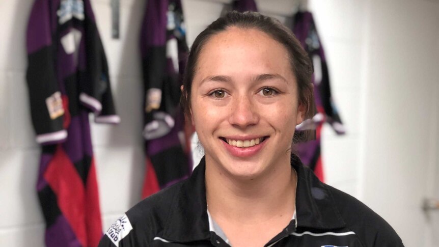 Women’s NRL hopeful and Toowoomba Valley’s Fillies player Molly O’Connell.