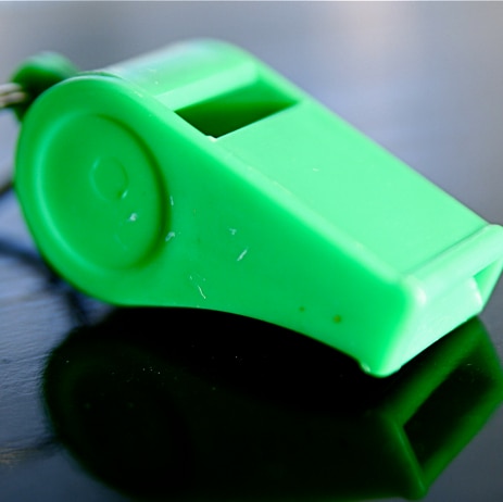 Whistle (Credit: Stevendepolo: Flickr.com; CC)