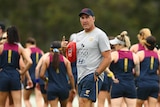 Brisbane Lions head coach Craig Starcevich at training 