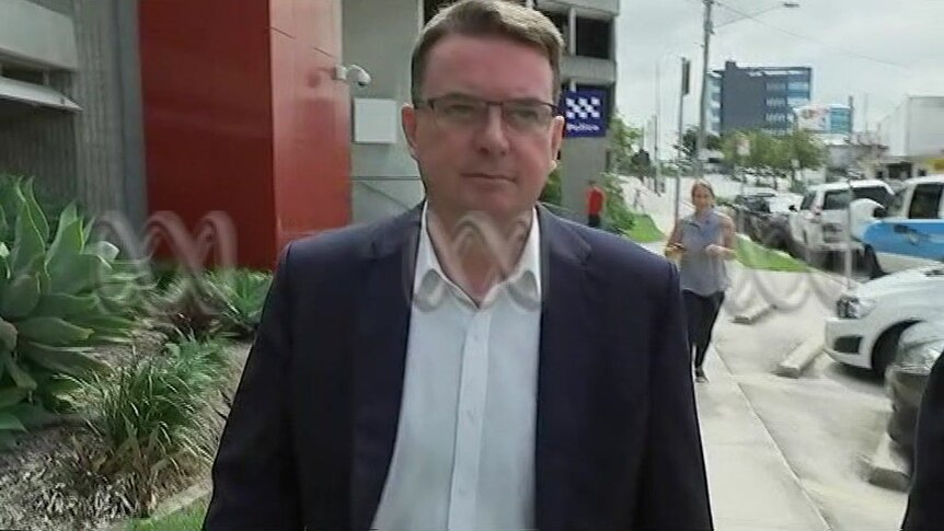 Logan Mayor Luke Smith was charged at the Beenleigh watch house.