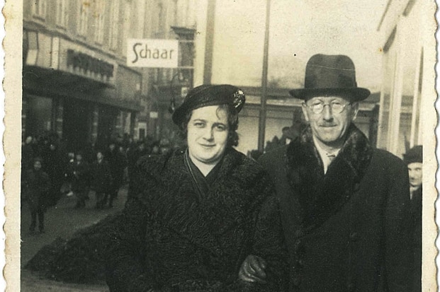 Hugo and Piroska Rosenberger in Bratislava