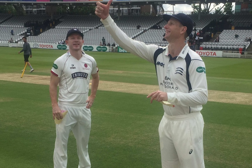 Chris Rogers and Adam Voges