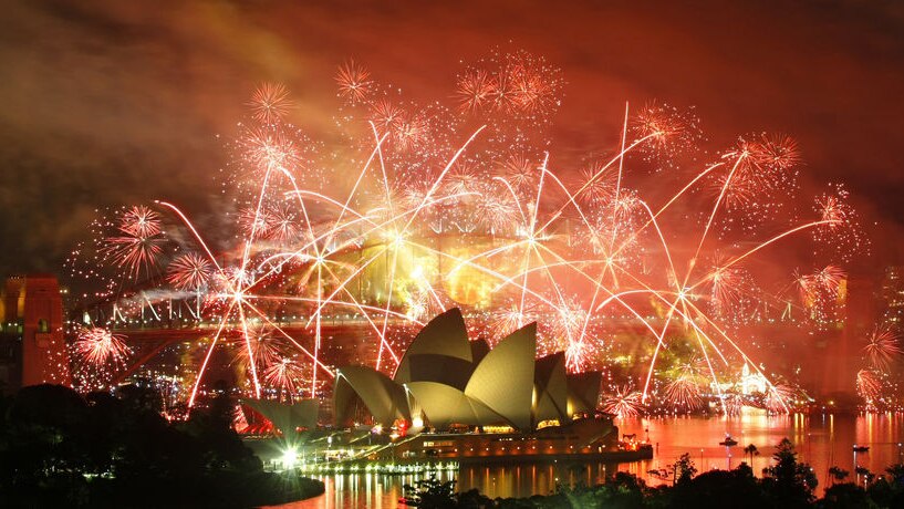 Sydney's fireworks theme was 'creation'.