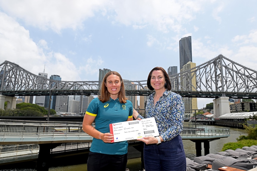 Chelsea Gubecka and Anna Meares