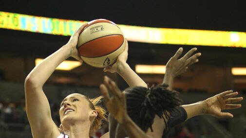 Lauren Jackson took out the finals MVP award (file photo)