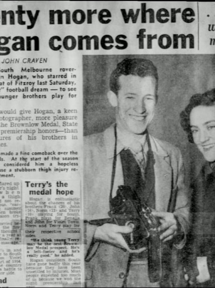 Archive newspaper article about Kevin Hogan