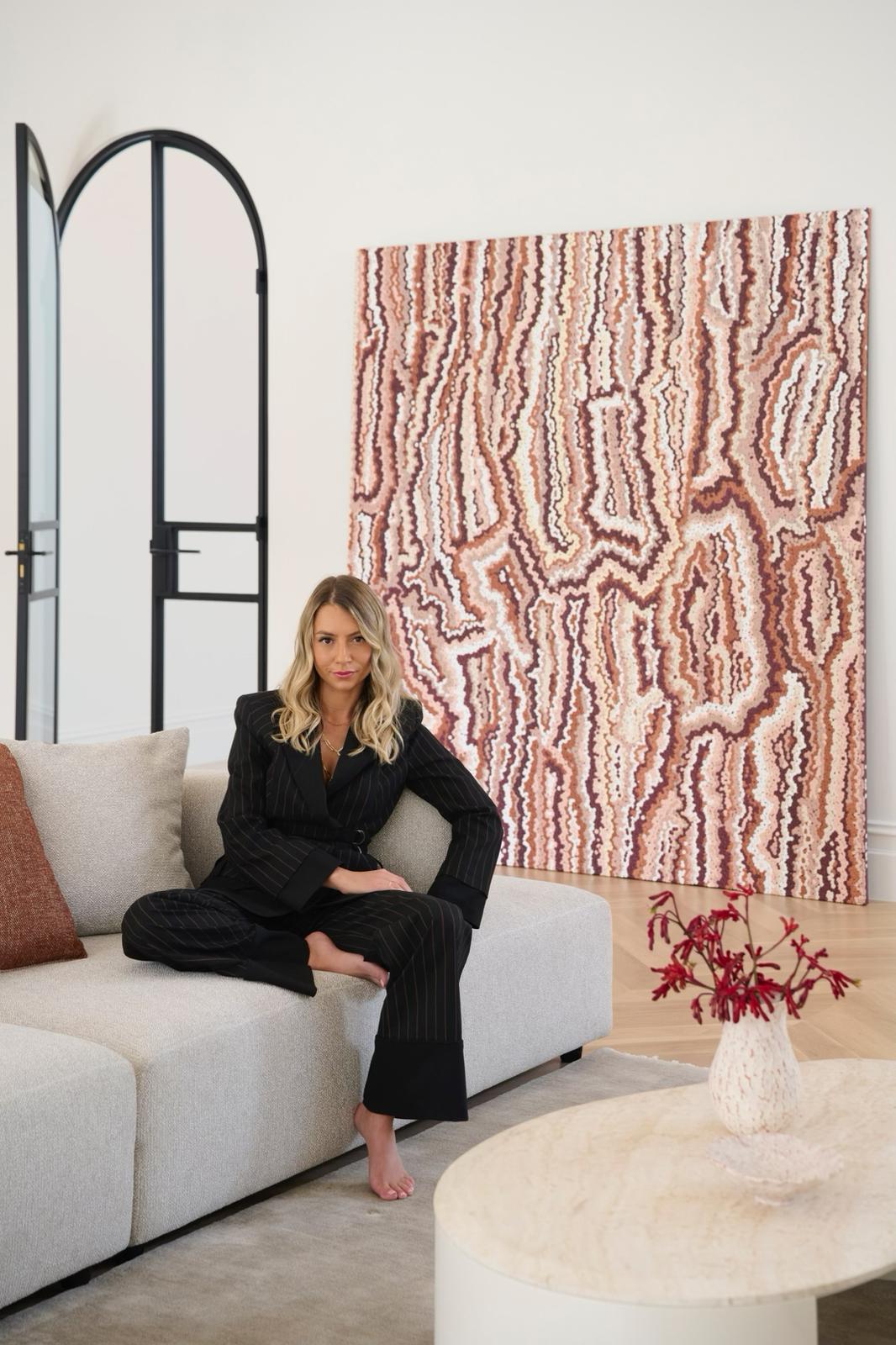 Kngwarreye works on exhibit together for first time