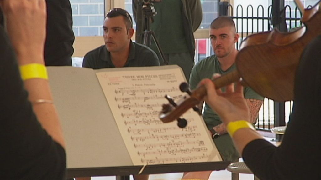 Classical music's opening bars for hardened prisoners - ABC News