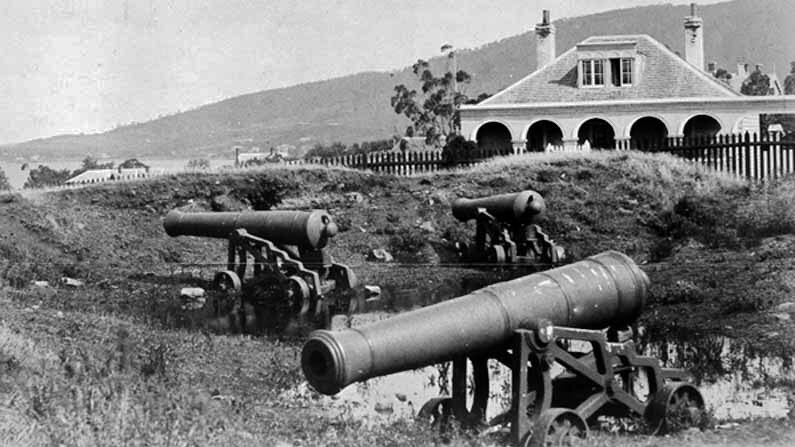 Mulgrave Battery in Hobart