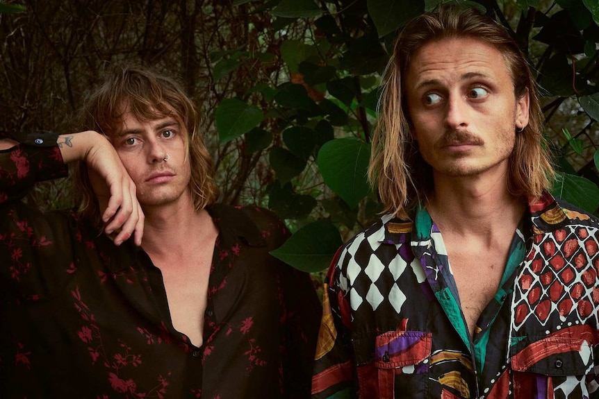 A 2020 press shot of Lime Cordiale