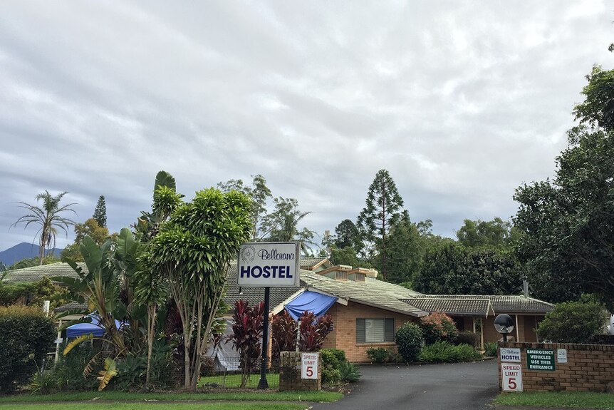 Brick nursing home situated in lush garden, Bellingen Northern Rivers NSW