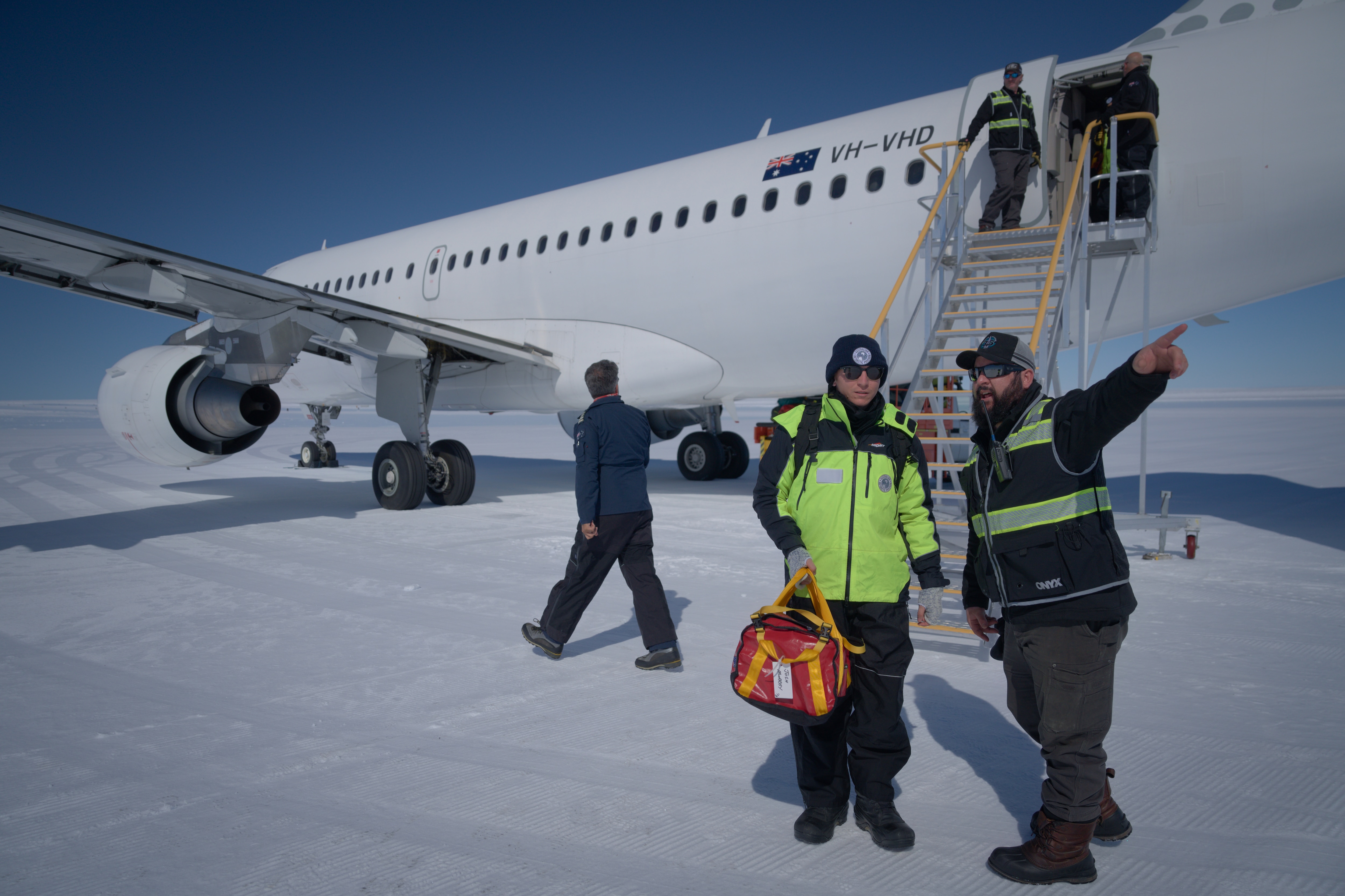 Los participantes de la expedición antártica vuelan al aeródromo de Wilkins 23/11/2025 11:11:00