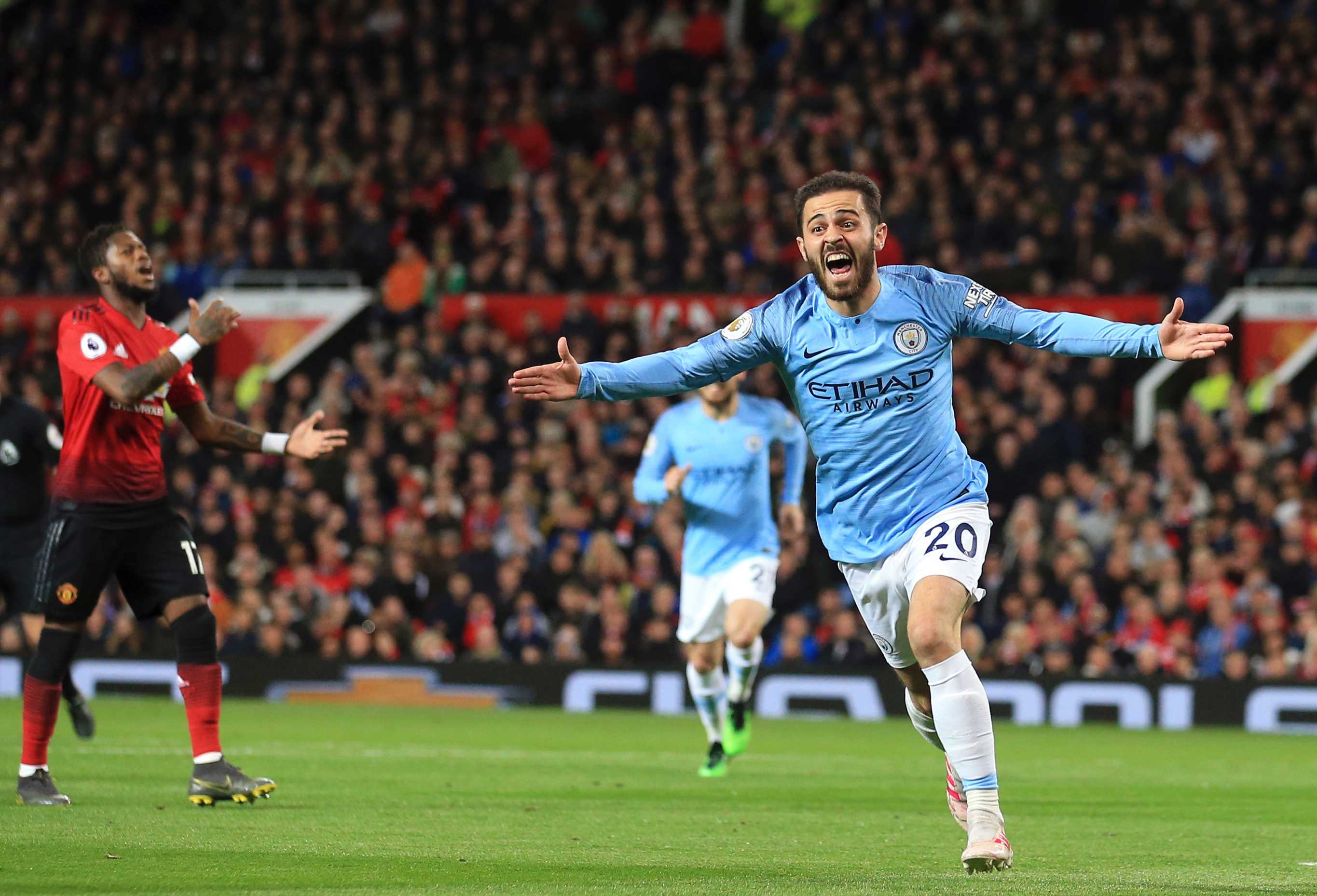 Manchester City Beats United 2-0 At Old Trafford To Go Top Of Premier ...