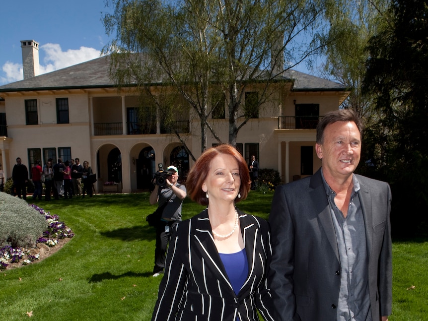 Julia Gillard and Tim Matherson