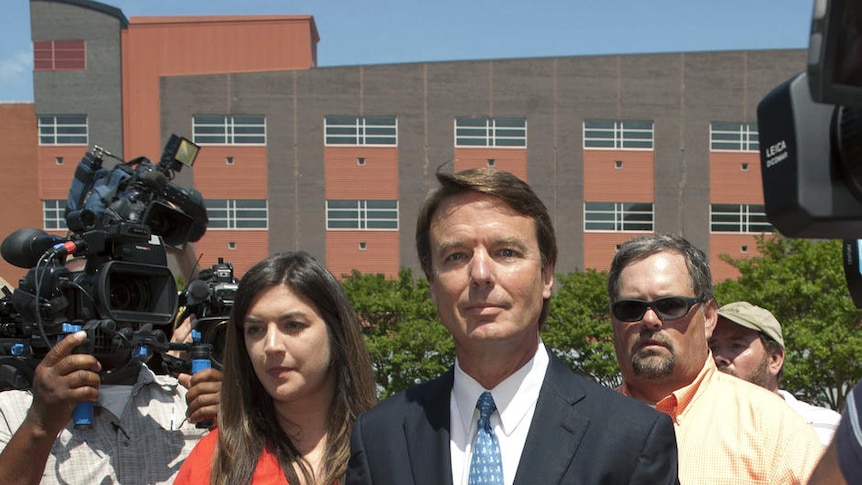 John Edwards and his daughter Cate Edwards