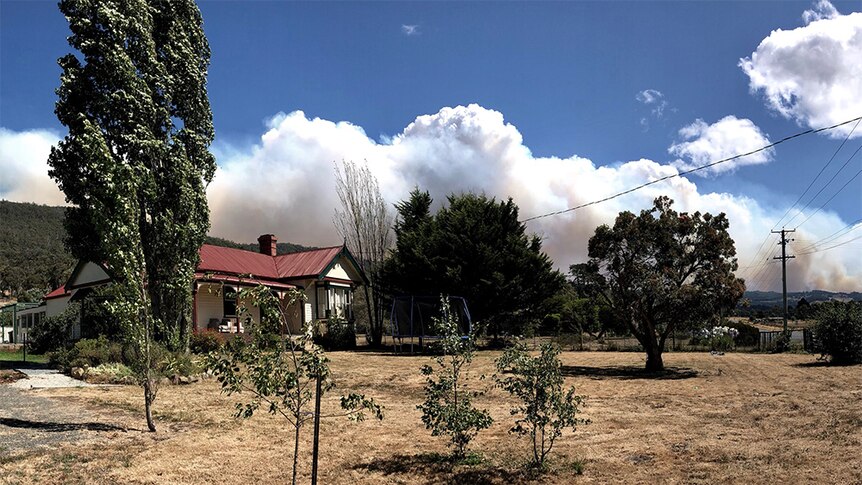 House owned by James Dunlevie and his wife in Glen Huon