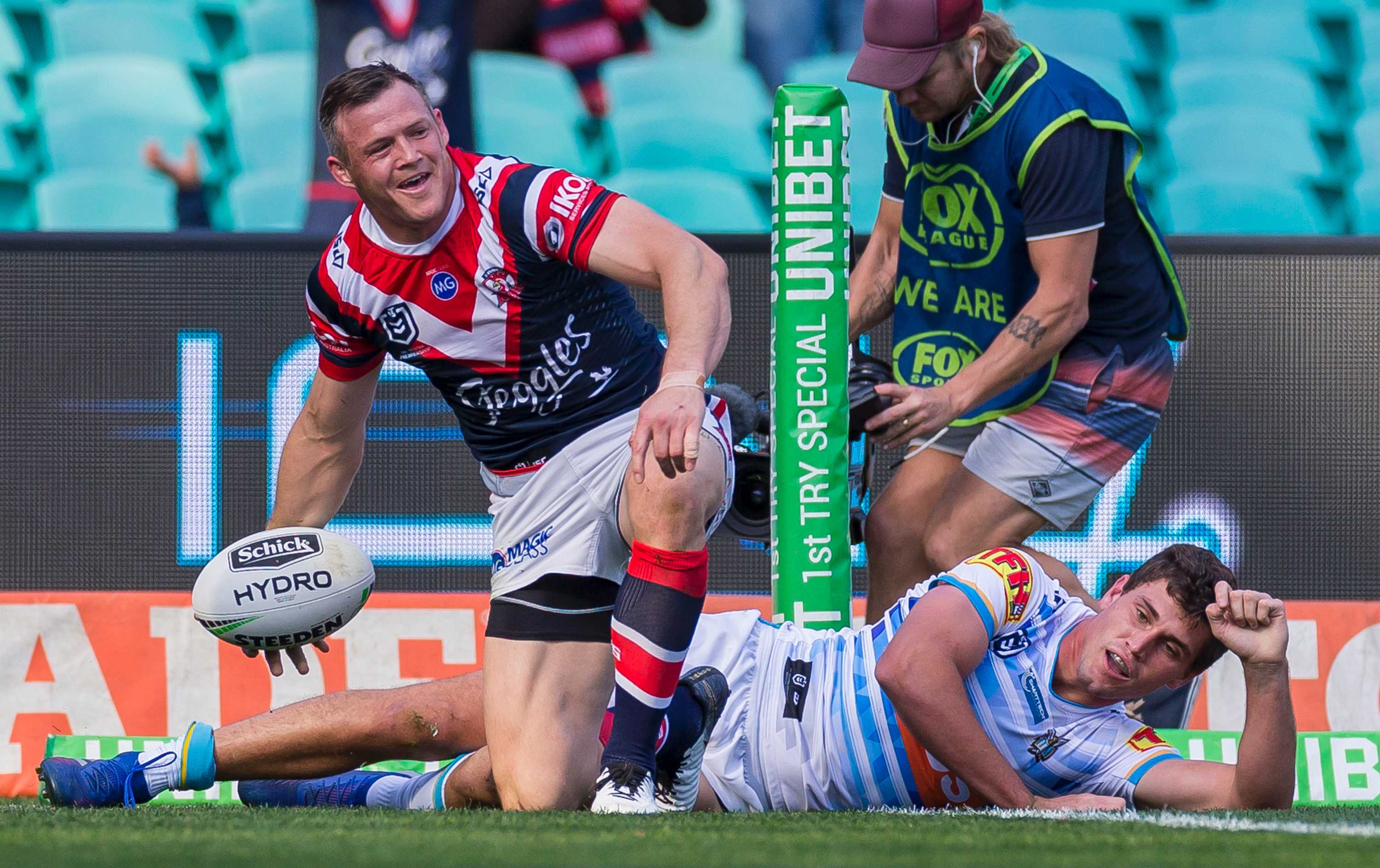 Eels beat Dragons 124 at Kogarah, Roosters crush the Titans 586 at the SCG ABC News