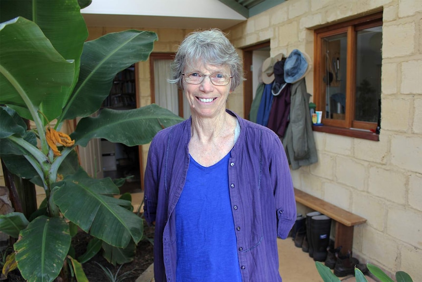 Jenny Spinks, one of the founders of the Bend eco-neighbourhood in Bega