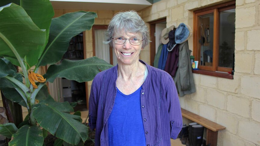 Jenny Spinks, one of the founders of the Bend eco-neighbourhood in Bega