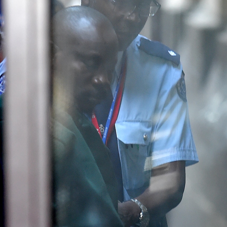 Balenga Kalala escorted to court