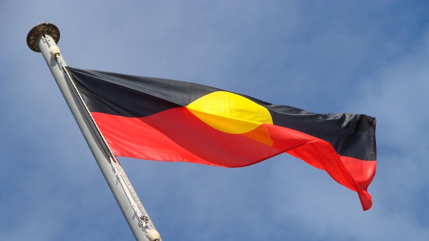 NAIDOC Aboriginal Flag Flying