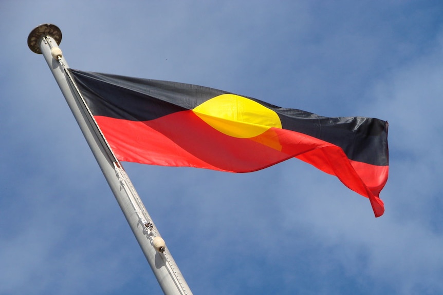 NAIDOC Aboriginal Flag Flying