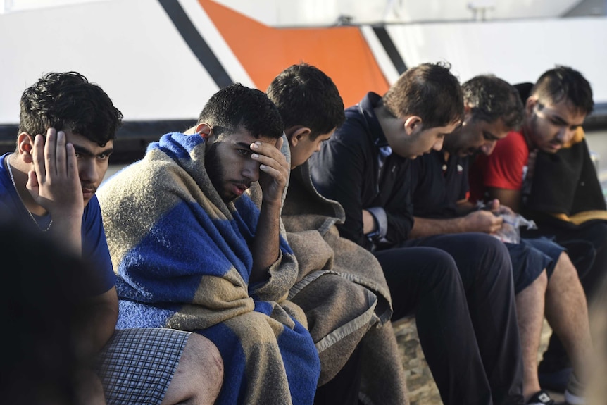 Migrants heading to Greece are rescued by Turkish authorities