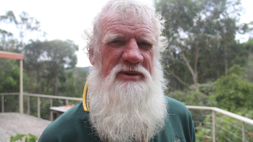 A close up photograph of Bruce Pascoe.
