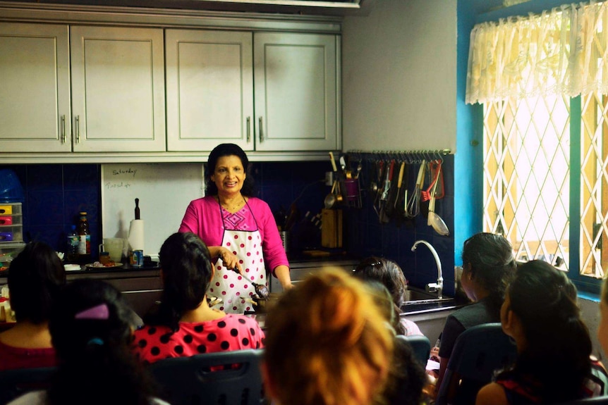 Shantha Mayadunne was a renowned chef and hosted cooking classes across Sri Lanka.