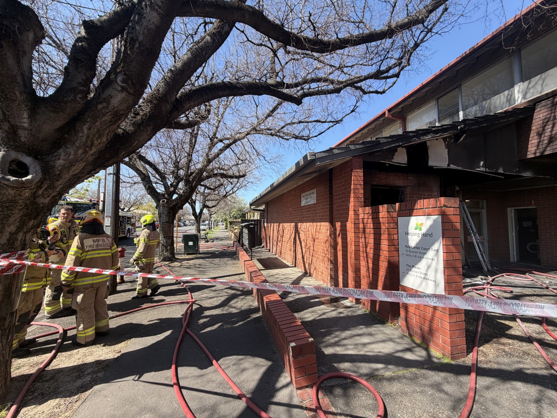 One person in hospital after aged care facility fire in North Adelaide