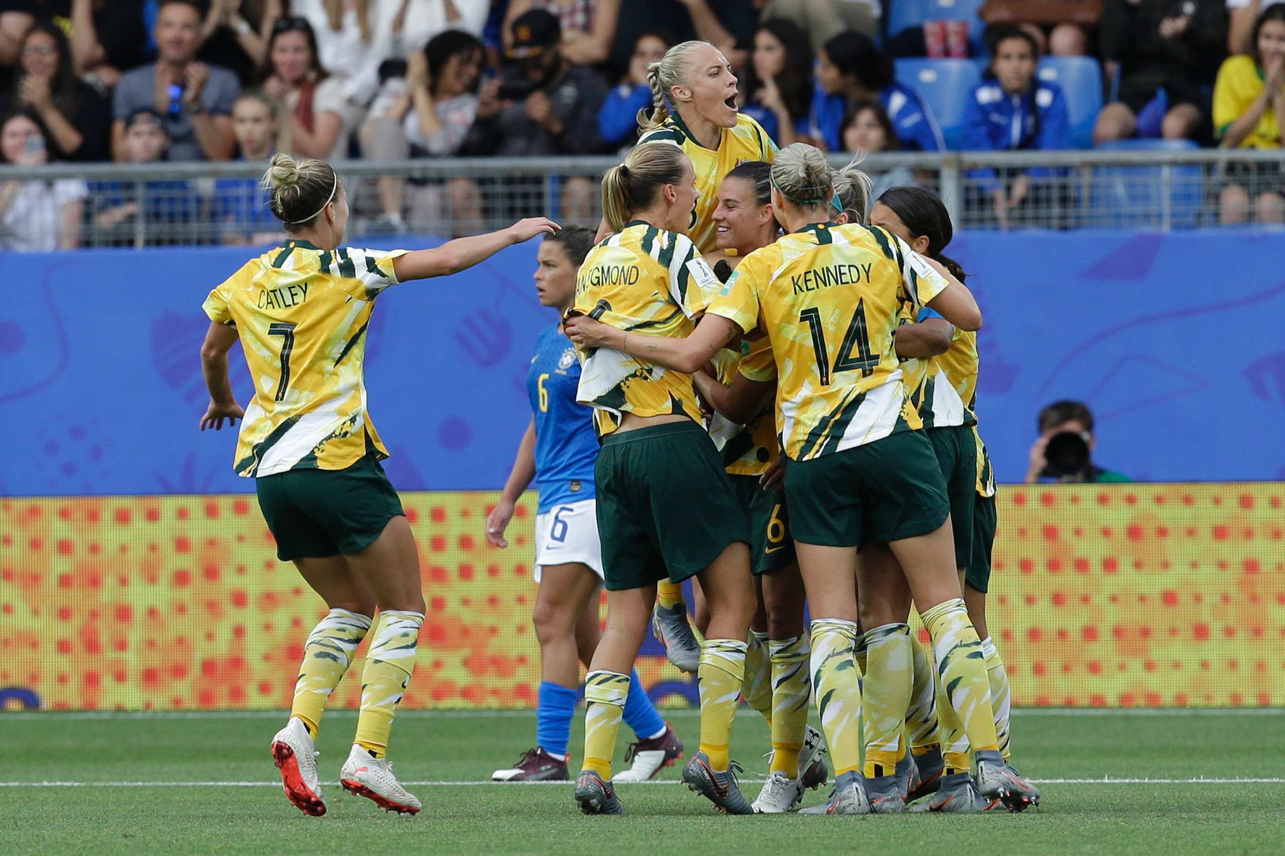 FIFA Women's World Cup: Matildas Mount Stunning Comeback To Beat Brazil ...