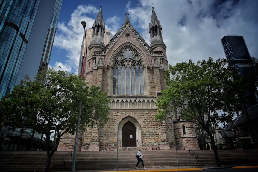 Cathedral of St Stephen in Elizabeth Street in Brisbane City