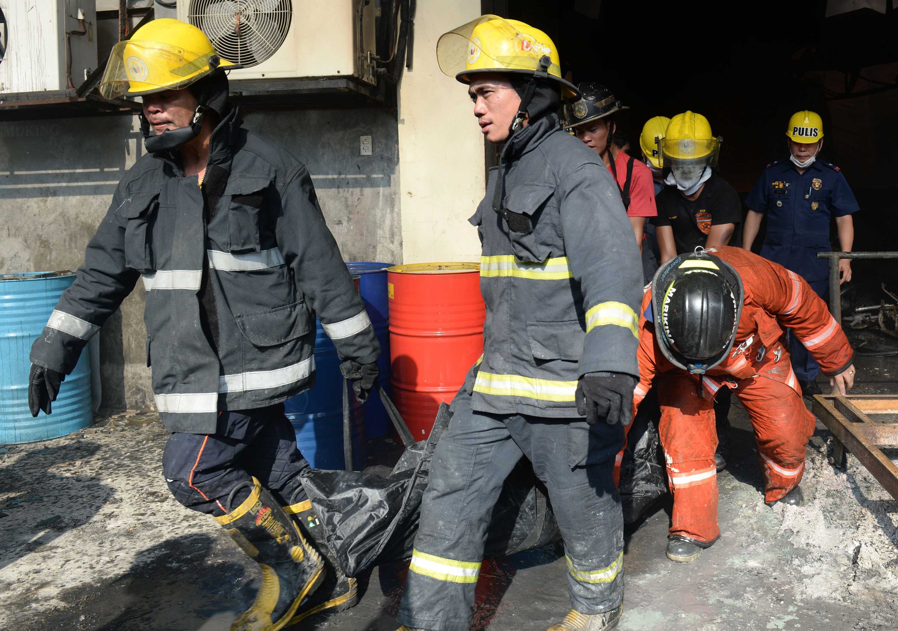 At least 45 dead in Philippines after fire tears through footwear