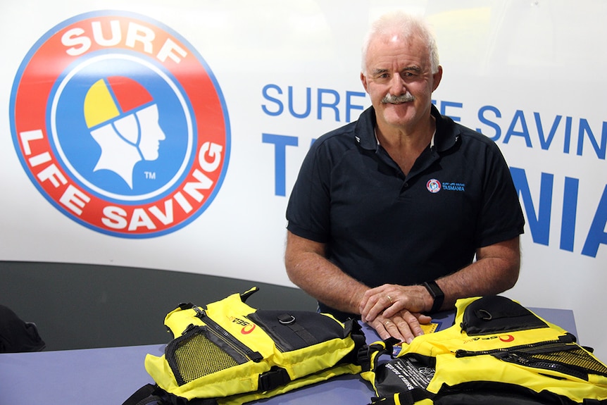 Boyd Griggs from Surf Lifesaving Tasmania